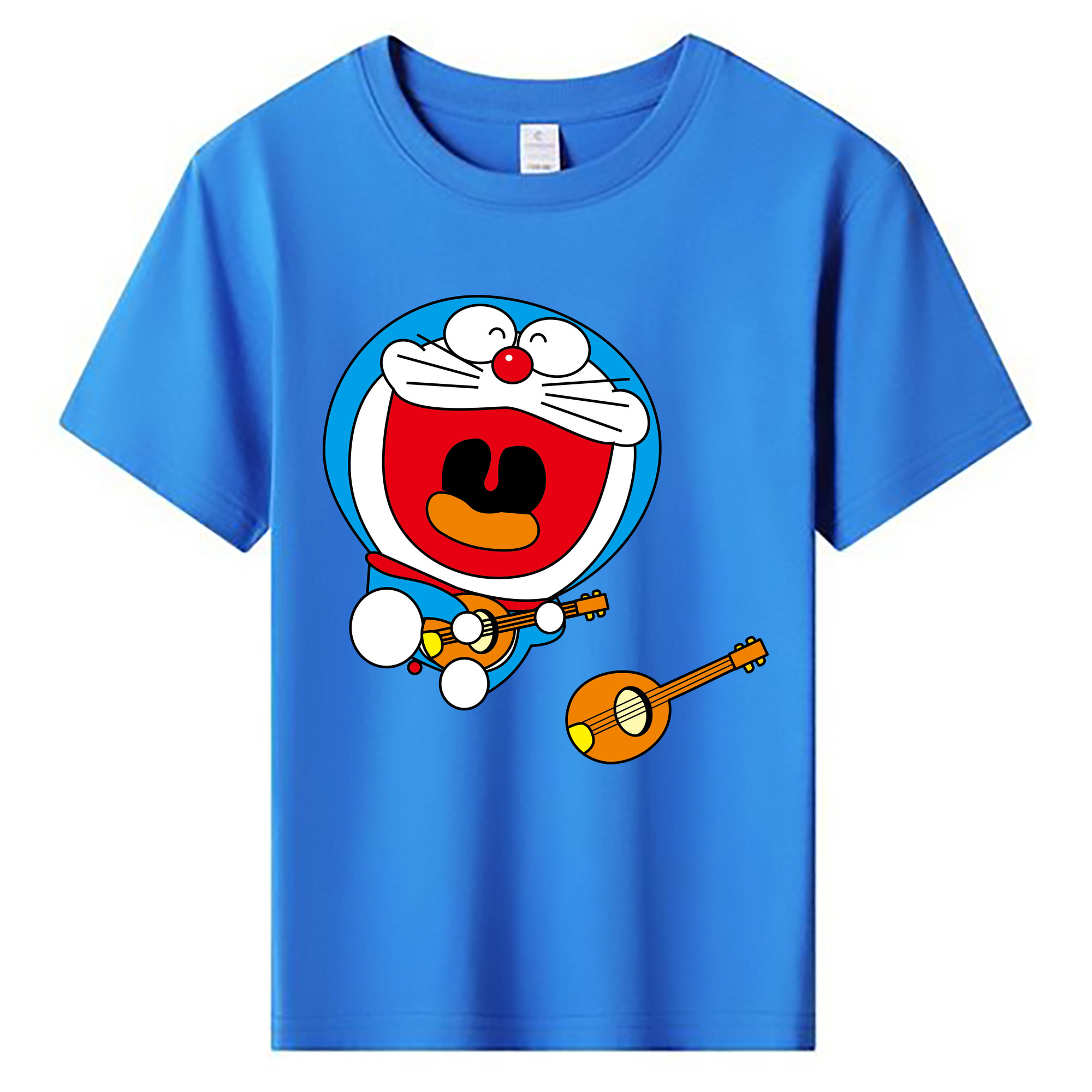 （画像用） ドラえもん Doraemon 綿100％キッズTシャツ（フロントプリント）
